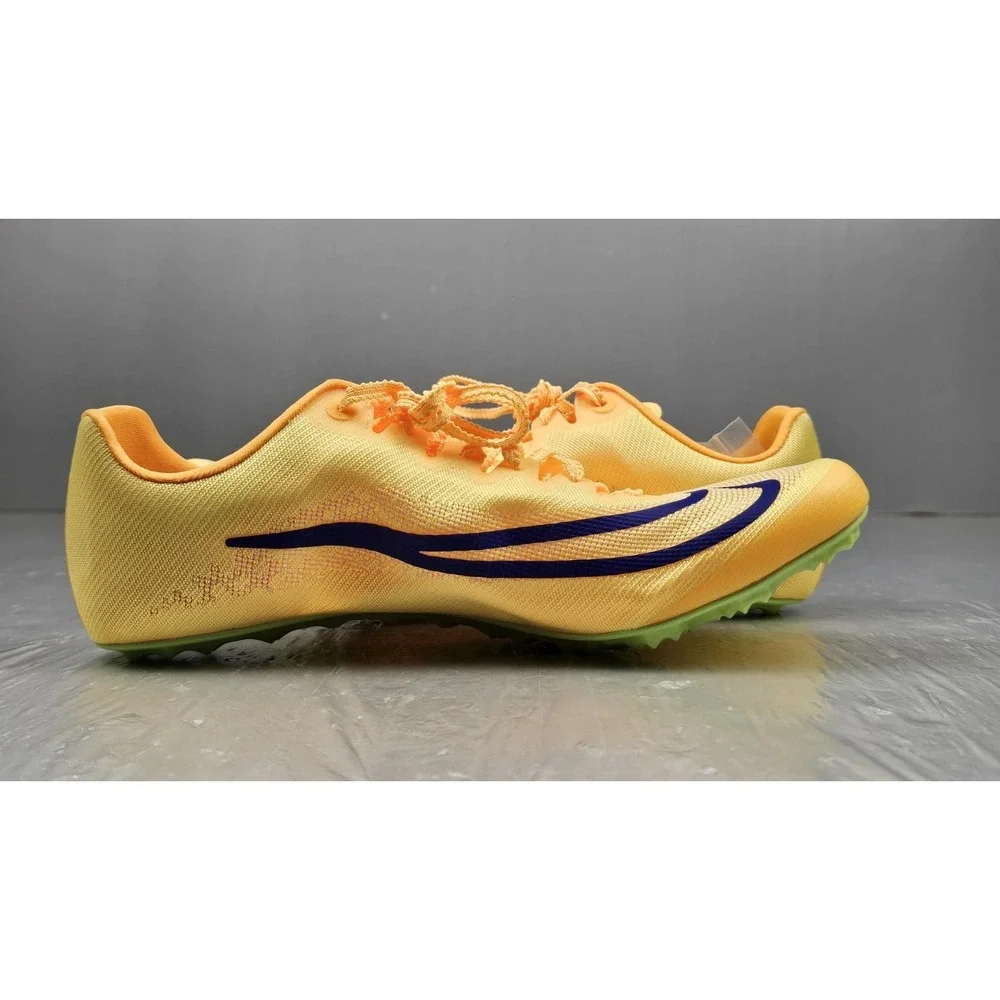Nike Zoom JA‎ Fly 4 Track & Field Spikes Mens 8.5 Citron Pulse DR2741-800 NEW